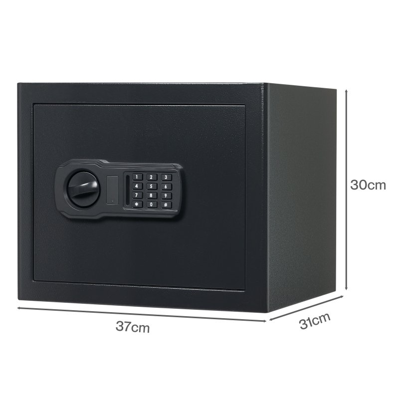 Levede Safe Box Digital Home Office Security Fireproof Code Emergency Key 31L