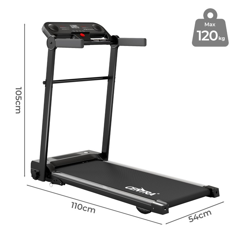 Centra Folding Treadmill for Home Incline Running Machine Walking Pad Bluetooth