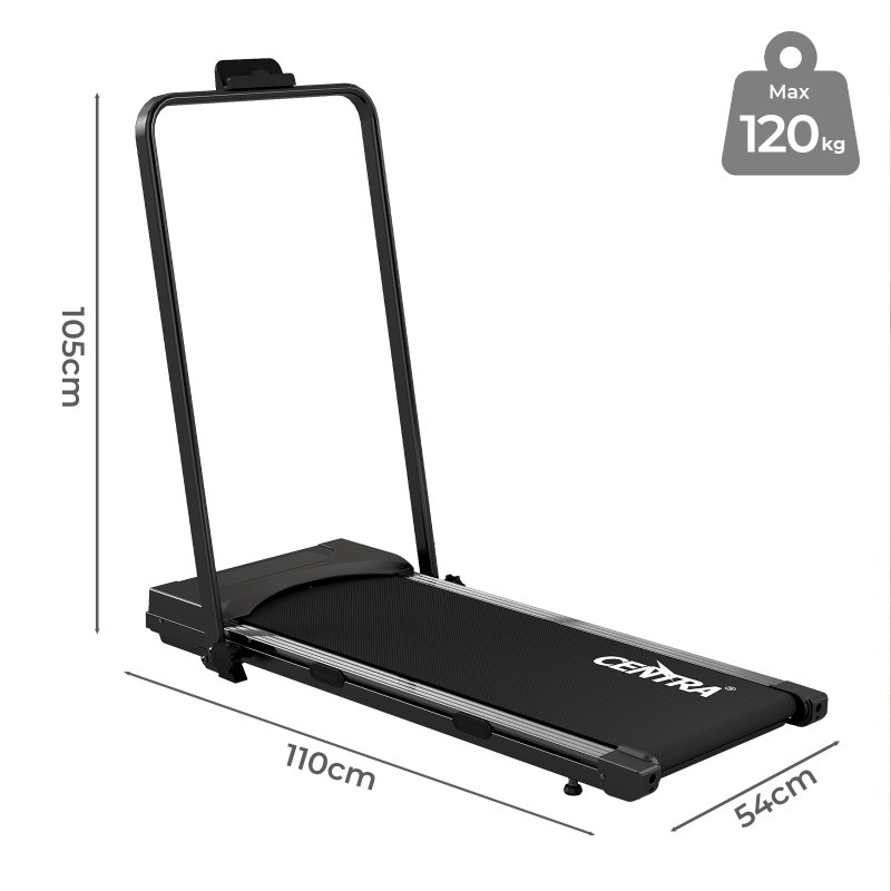 Centra Treadmill Running Machine Folding Walking Pad 4 in 1 Bluetooth LED Remote