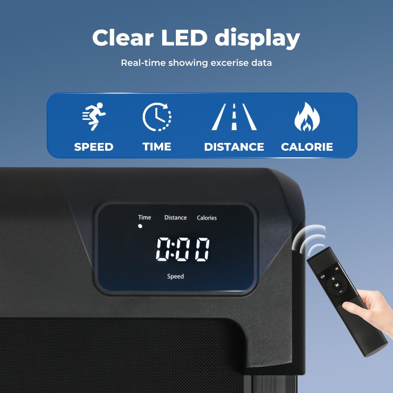 Centra Under Desk Electric Walking Pad Treadmill Running Machine Online Fitness