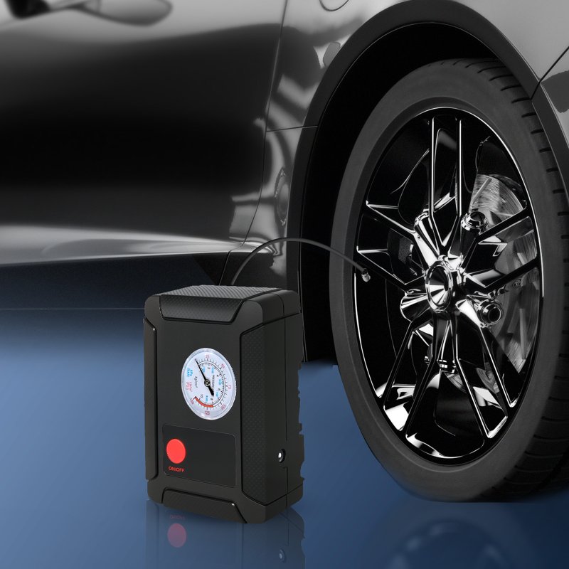Manan Car Tyre Inflator Air Compressor Pump Portable Electric Digital 150PSI