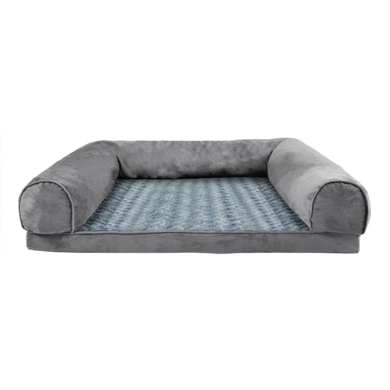 Skylos Orthopedic Pet Bed Foam Large Dog Bedding Plush Mattress Soft Cushion Mat