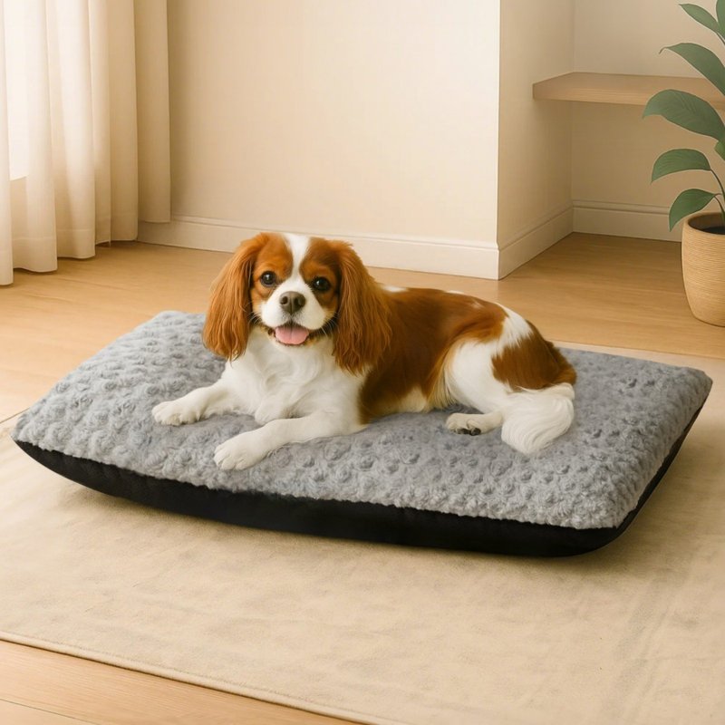 Skylos Pet Bed Cushion Small Dog Calming Bed Waterproof Machine Washable Cover