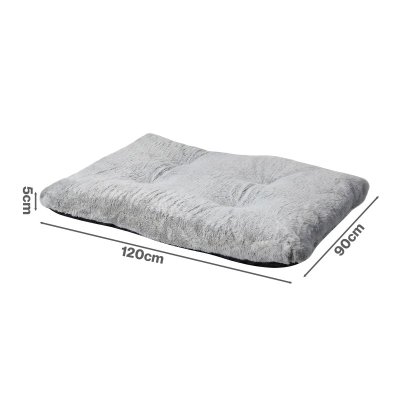 Skylos Pet Bed Cushion Extra Large Dog Mattress Plush Washable Pet Crate Pad Mat