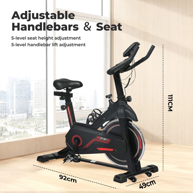 Centra Exercise Bike Smart App Spinning Bike Fitness Bicycle Workout Fullbody