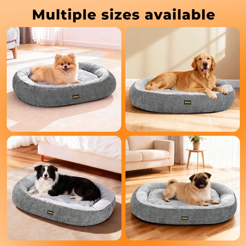 Pawz Pet Bed Washable Plush Orthopedic Soft Indoor Pet Cushion Mat Extra Large