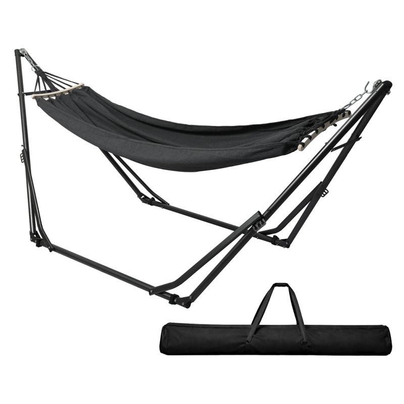 Mountview Foldable Hammock Chair Bed Portable with Stand Outdoor Camping 200KG