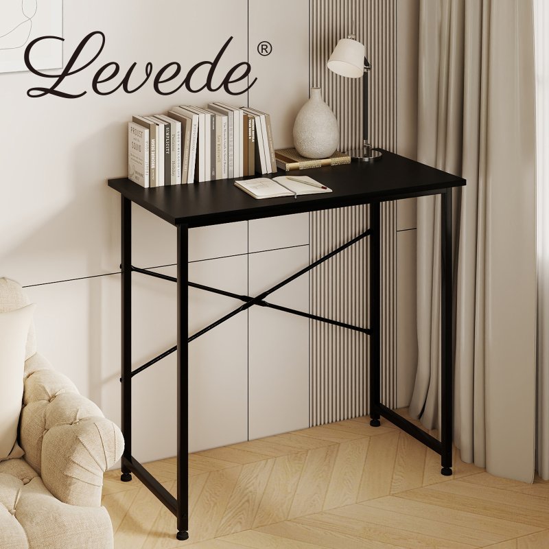 Levede Office Computer Gaming Desk Steel Frame for Sturdy PC Laptop Storage Bag