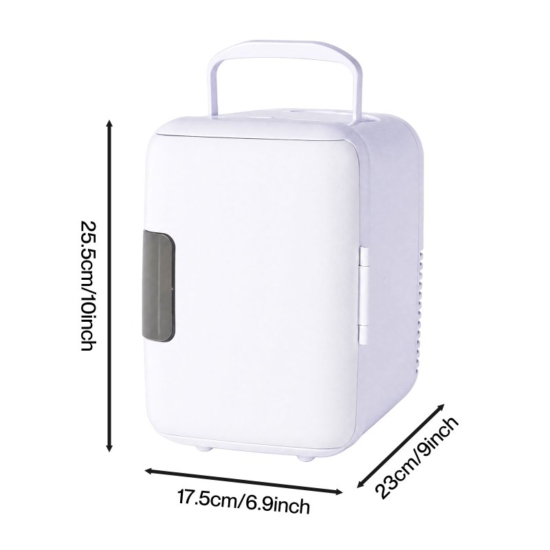 Spector mini fridge,portable fridge,cooler and warmer,PP,white