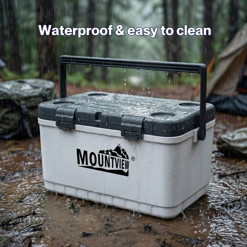 Mountview Cool Box 22L White Portable Large Cooler Ice Food Camping Beach Picnic