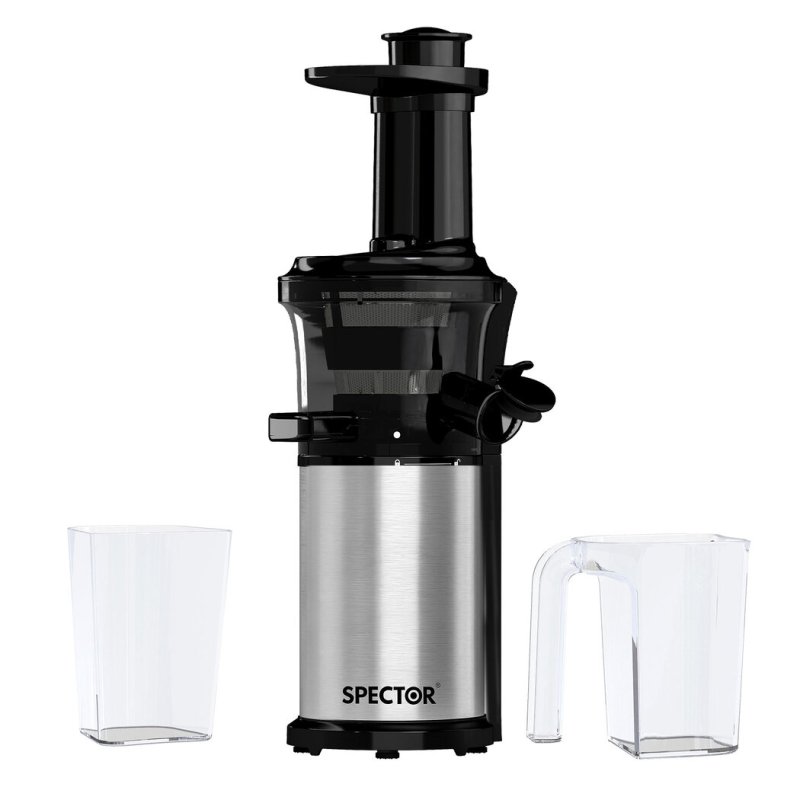 Spector Slow Juicer Cold Press Juice Extractor Quiet Easy Clean Household Black