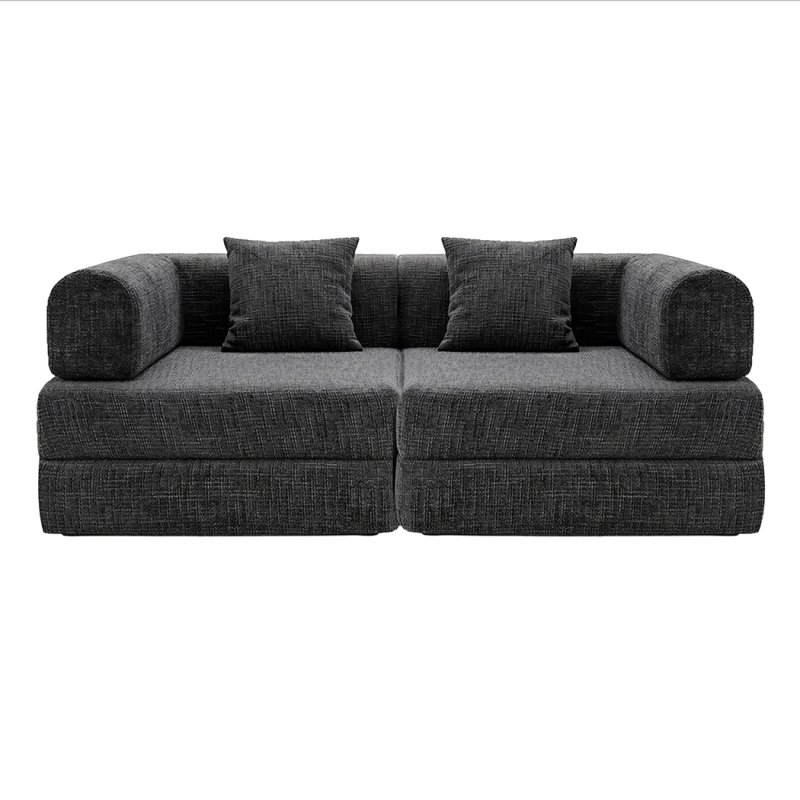 Levede Modular Sofa Bed 3 Seater Convertible Couch Oversize Folding Floor Bed