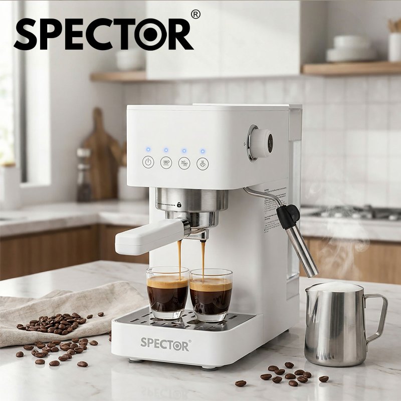 Spector Espresso Coffee Machine Maker 20 Bar Milk Frother Cappuccino Latte Cafe