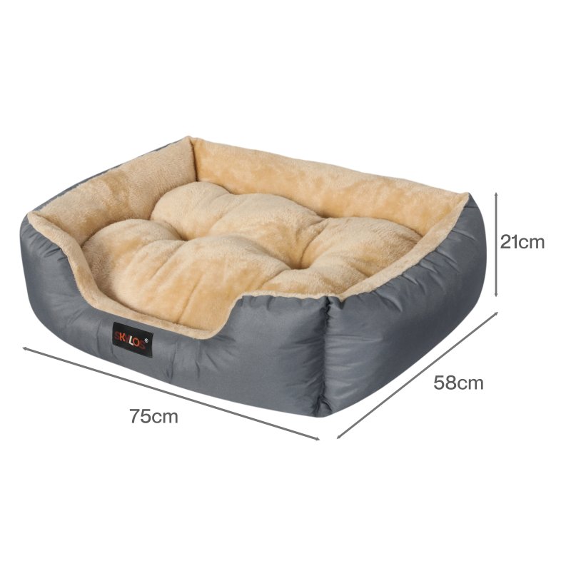 Skylos Pet Bed Cat Mattress Luxury Soft Cushion Warm Dog Basket Small Medium