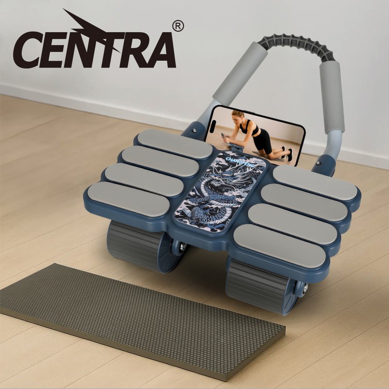 Centra Healthy Belly Wheel Ab Roller Abdominal Fitness Gym Soft Elbow Support