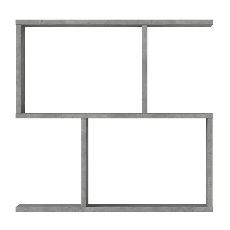 Narrow Side Table Slim End Sofa Table with Living Room Storage 20cm Modern Grey