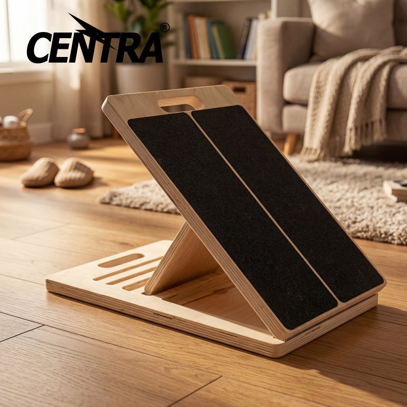 Centra Adjustable Slant Board Calf Stretcher Stretch Board 5 Angles Incline