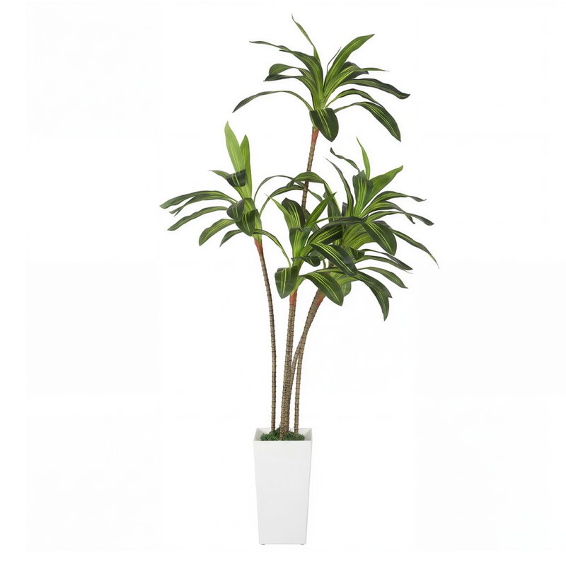 Levede Artificial Dracaena Tree 182cm Realistic Fake Plant with Pot Home Decor