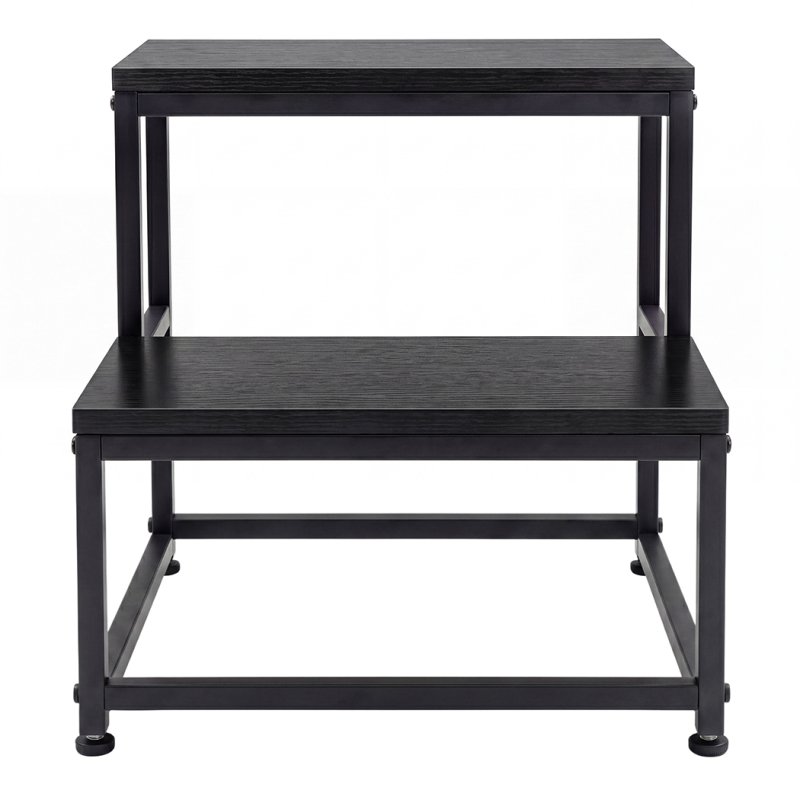 Levede 2 Step Stool Kids Adults Bathroom Kitchen Ladder Foot Stool Heavy Duty