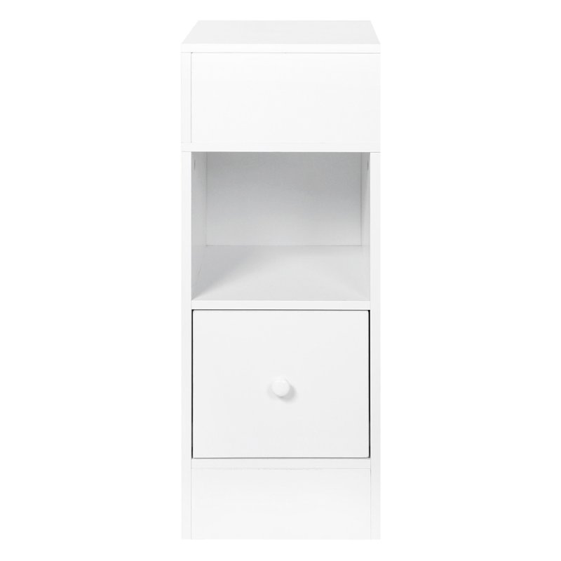 Levede Bedside Tables Modern Nightstand White Storage Drawer Shelf for Bedroom