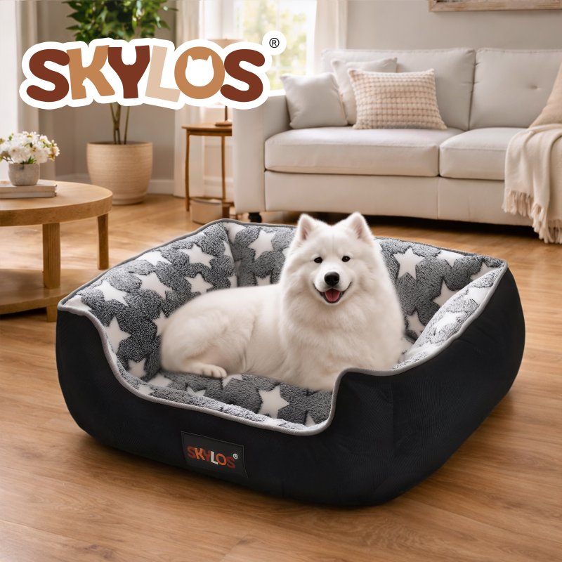 Skylos Orthopedic Pet Bed Dog Mattress Non-Slip for Small Dogs Durable Corduroy
