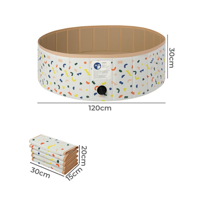 Skylos Dog Swimming Pool Foldable Pet Bath Non-Slip Portable Indoor Outdoor