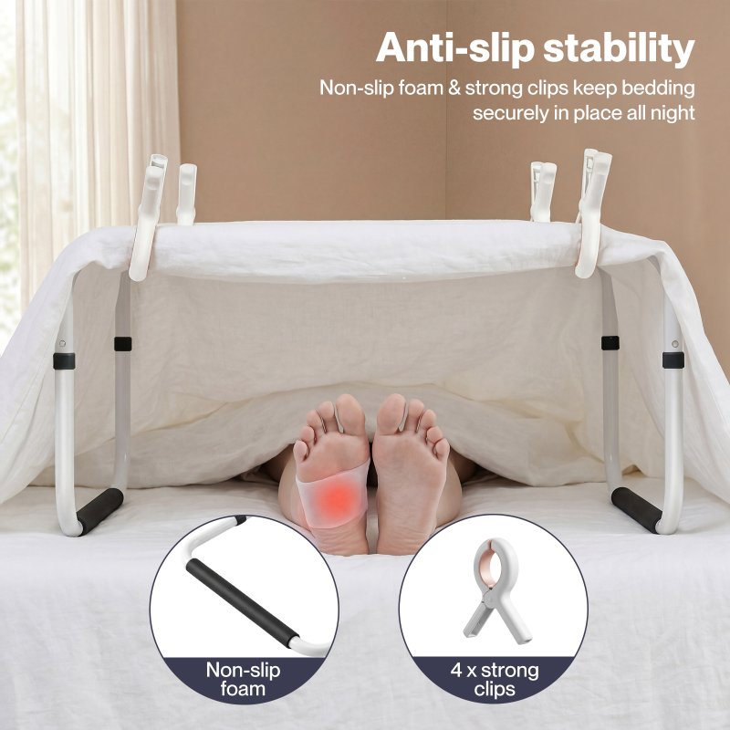 Levede Blanket Lifter for Feet Foot Tent Blanket Support Holder Bar Adjustable