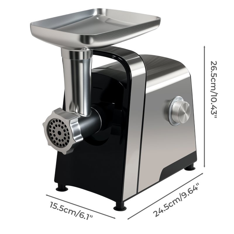 Spector 3-in-1 Electric Meat Grinder Mincer 2800W Sausage Filler Kibbe Maker