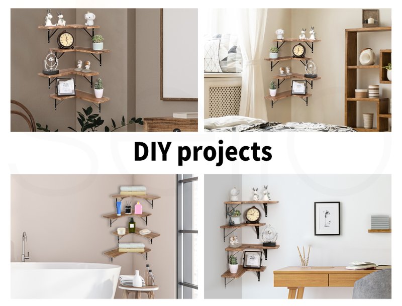 Levede 40.5x29cm Bookshelves