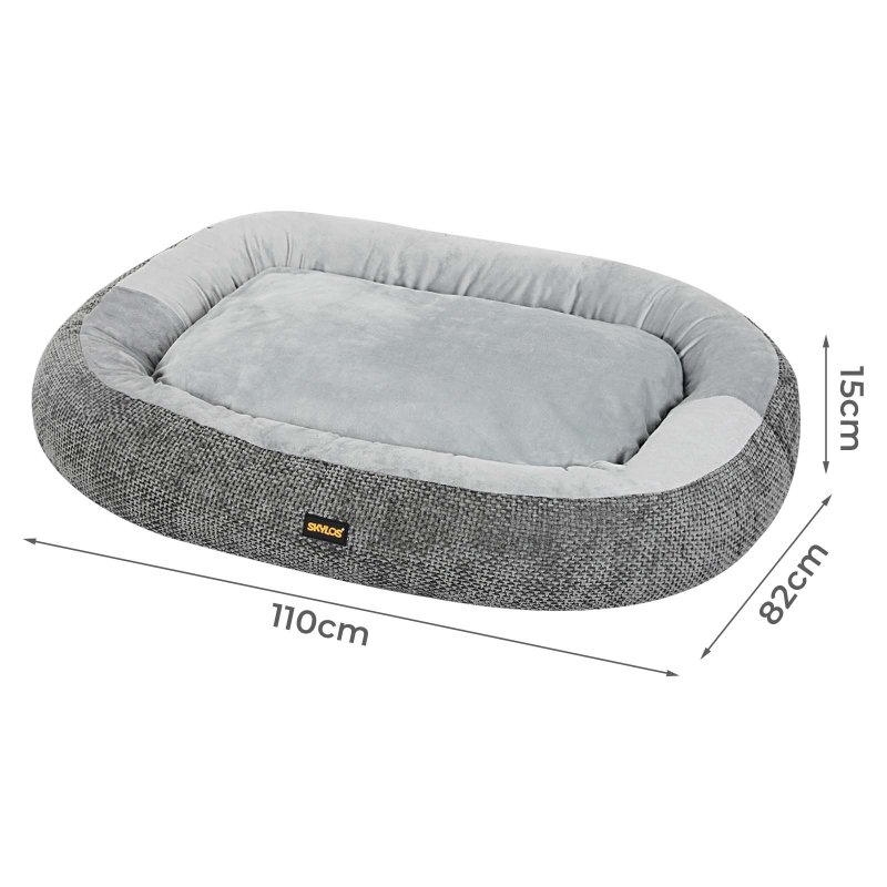 Pawz Pet Bed Washable Plush Orthopedic Soft Indoor Pet Cushion Mat Extra Large