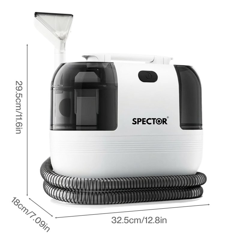Spector Cleaner Machine, 500W, White