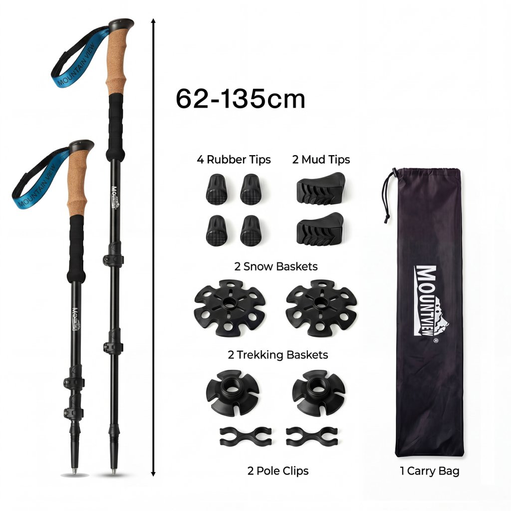 Camping & Hiking Walking Sticks & Poles Image