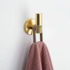 BATHROOM HOOK SET REA GRID GOLD 4 PIECES