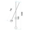 WALL LAMP TOOLIGHT APP1595-2W BLACK