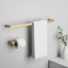 BATHROOM HOOK SET REA MATI BRUSH GOLD 4 PIECES