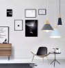 Pendant Lamp TOOLIGHT APP057-1CP SCANDI B Black/ 14,5x26 cm E27