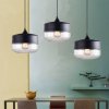Pendant Lamp TOOLIGHT APP021-1CP ZENIT D Black 25x19,5 cm E27