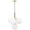 LAMP APP1574-5CP GOLD WHITE