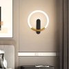 LED WALL LAMP TOOLIGHT LHJ068-W 60 BLACK, BRUSH GOLD