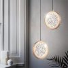 CRYSTAL LED PENDANT LAMP TOOLIGHT LHJ100-1CP 22,5 GOLD