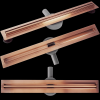 LINEAR DRAINAGE REA NEOX SLIM PRO 1000 BRUSH COPPER
