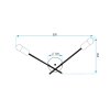 Wall Light Toolight APP1119-2W E27 black