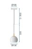 CEILING LAMP CHANDELIER TOOLIGHT G086-1CP GOLD