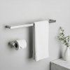 Set Of Bathroom Hangers Rea Mati Brush Nickel