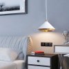 Pendant Lamp TOOLIGHT APP1004-1CP White Round 1-light point E27 20x15x15-100cm