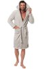 Bathrobe Teddy Grey Men S/M