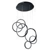Hanging Ceiling Lamp Toolight App1921-Cp Black Led Black