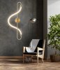 Wall LED Light Toolight APP858-W 24W gold