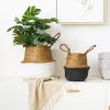 Natural boho-style basket YT21B-35