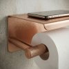 Paper Holder Rea 6613 Modern Brush Copper